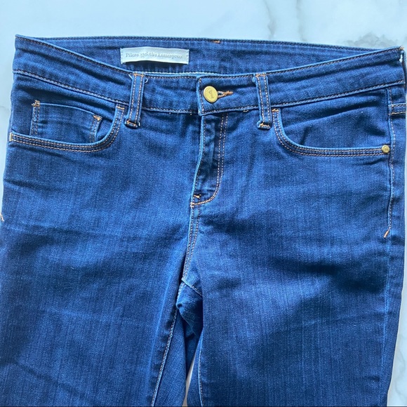 Pilcro {Anthro} Dark Wash Stretch Skinny Jeans - Picture 8 of 8